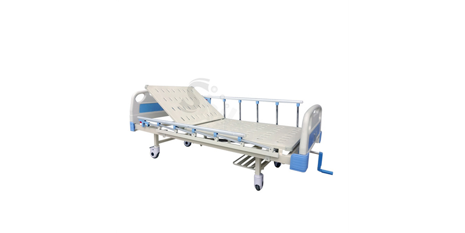 ABS手動(dòng)單搖護(hù)理床SLV-B4010s ABS-Single-crank