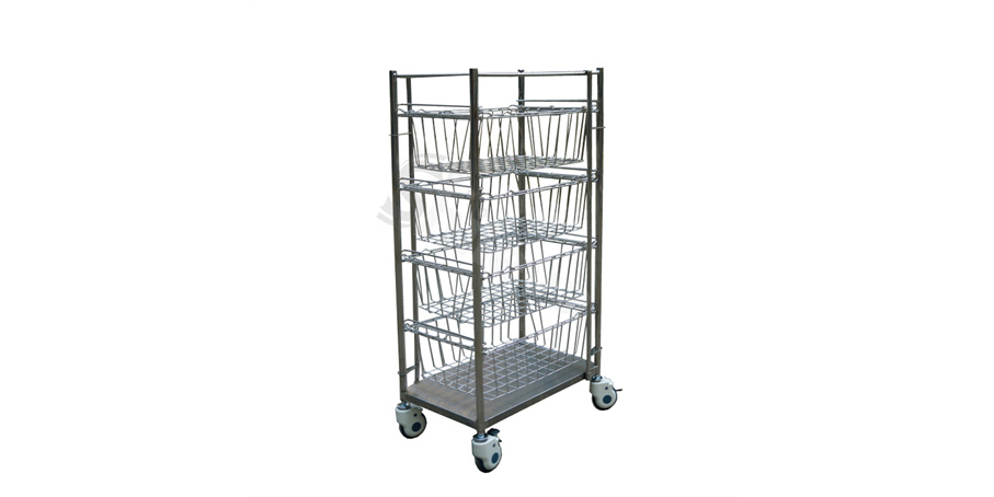 不銹鋼籃筐車(chē)SLV-C4057 Stainless steel basket car